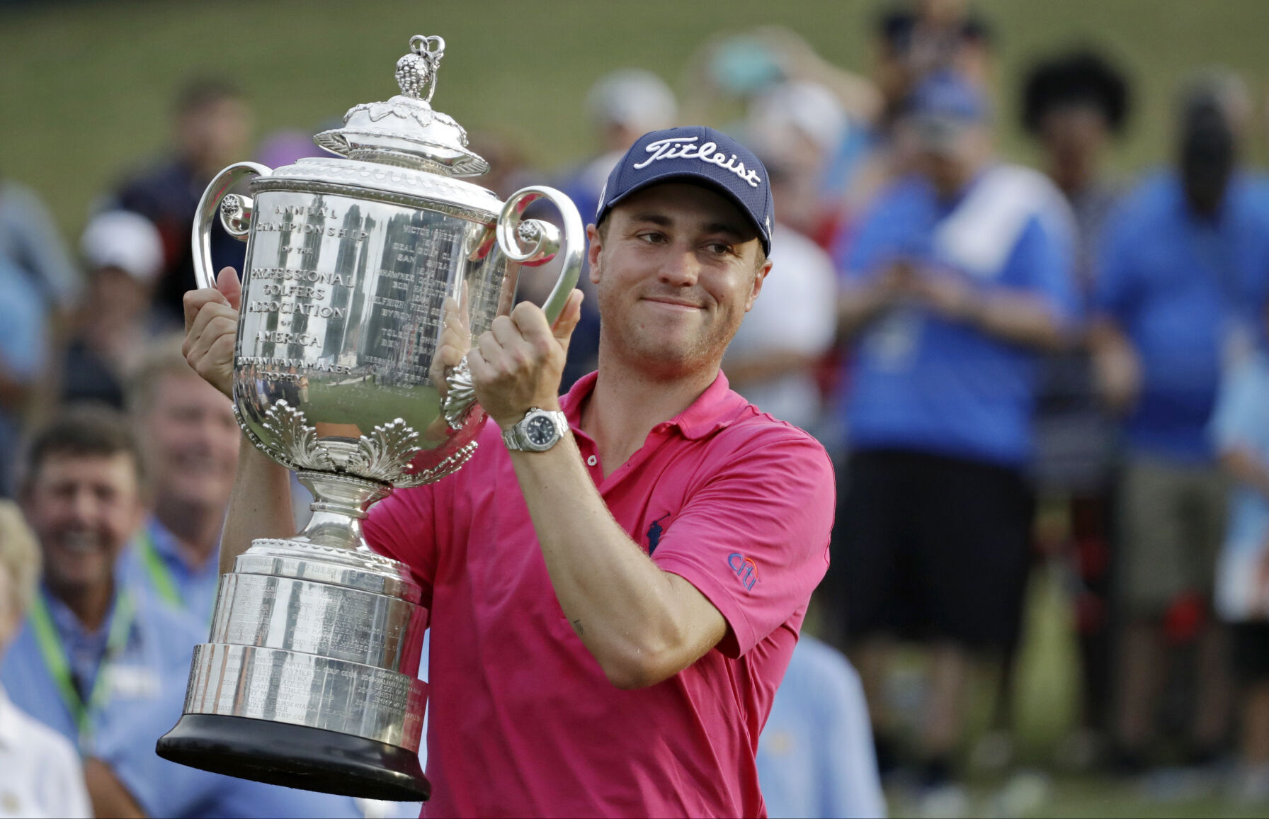 2017: Justin Thomas wins PGA Championship for first major